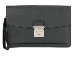 Beraia Wristlet, Taiga Leather, Black, DB/E, 3*